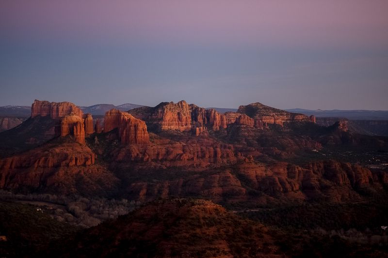canyon sunset